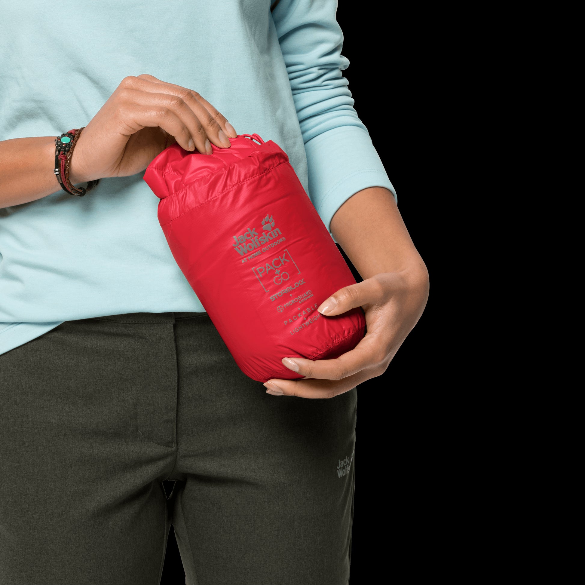 JWP VEST W - tulip red - S