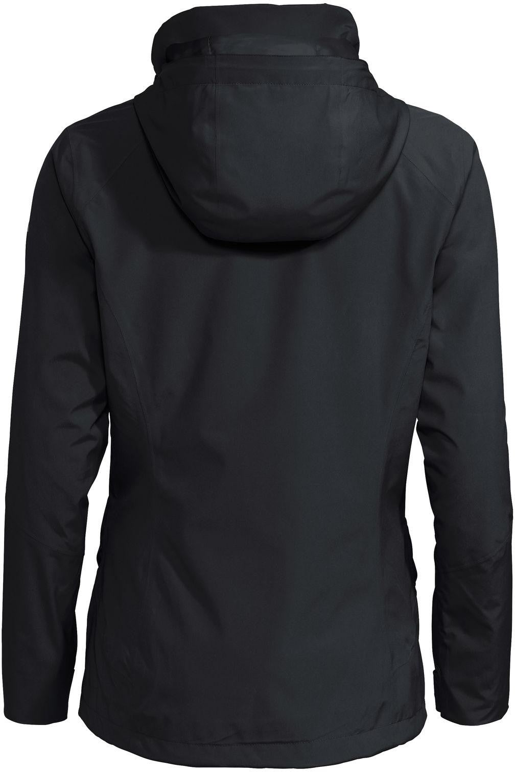 Wo Rosemoor 3in1 Jacket - Black - 42 Damen