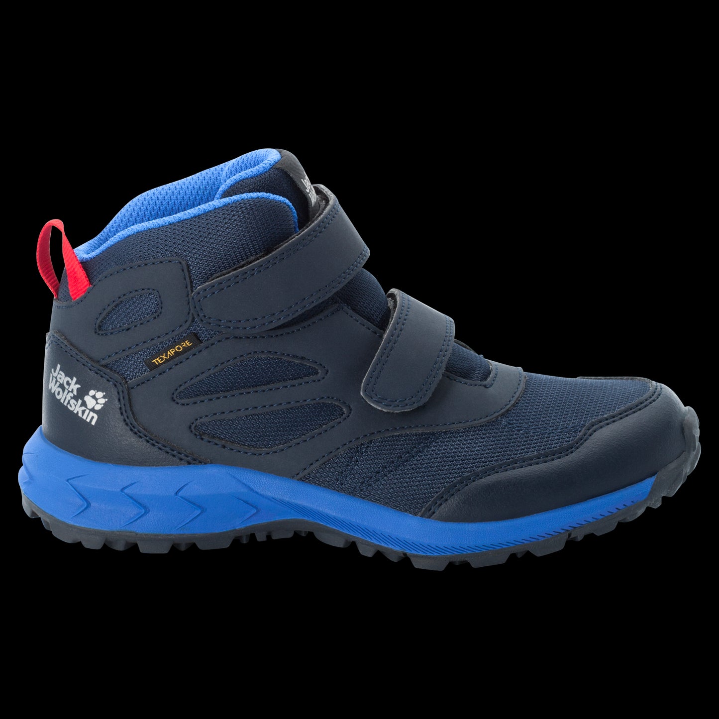 WOODLAND TEXAPORE MID VC K - dark blue / red - 35