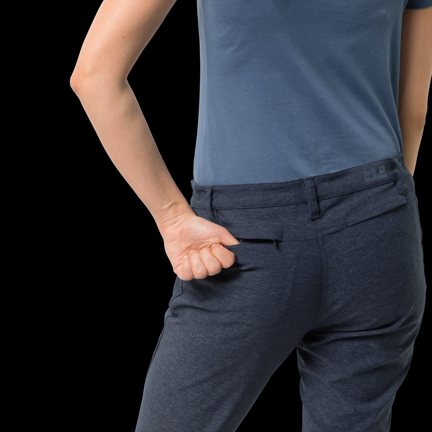 WINTER TRAVEL PANTS WOMEN - Midnight Blue - 19