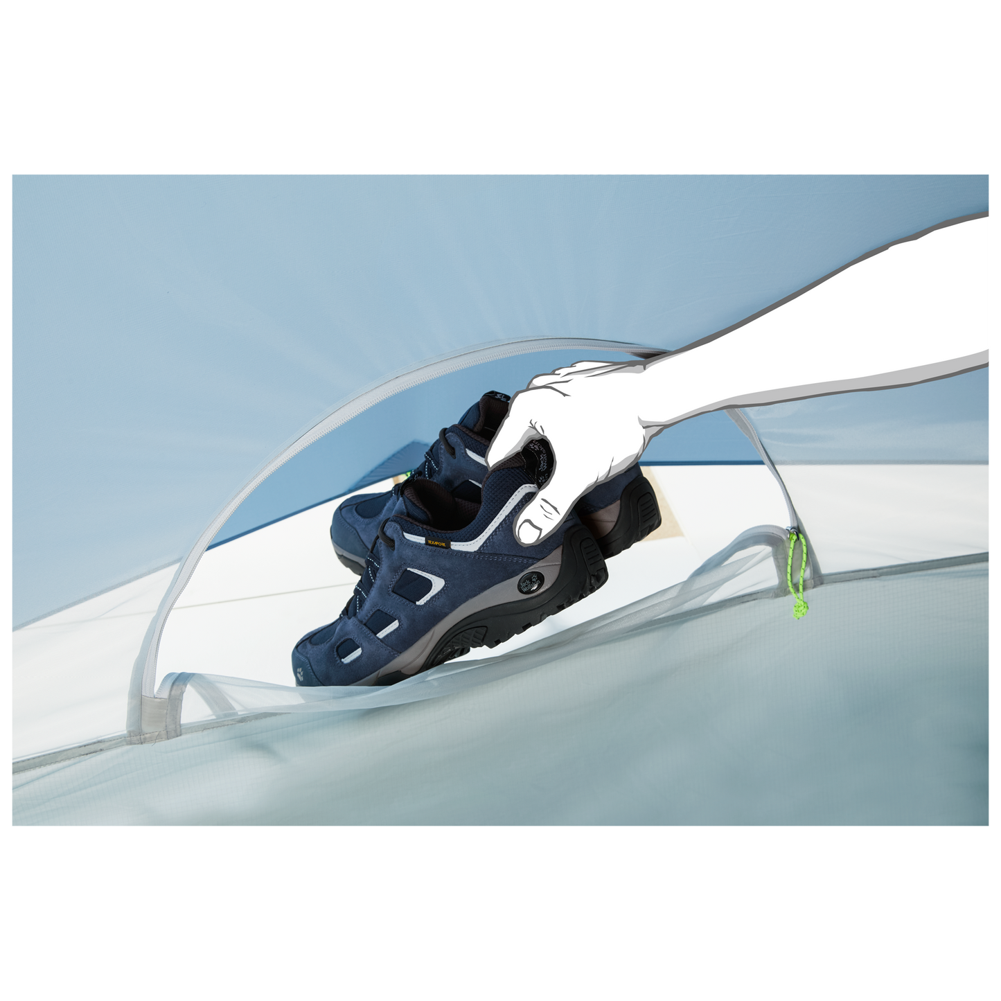 EXOLIGHT I - steel blue - ONE SIZE