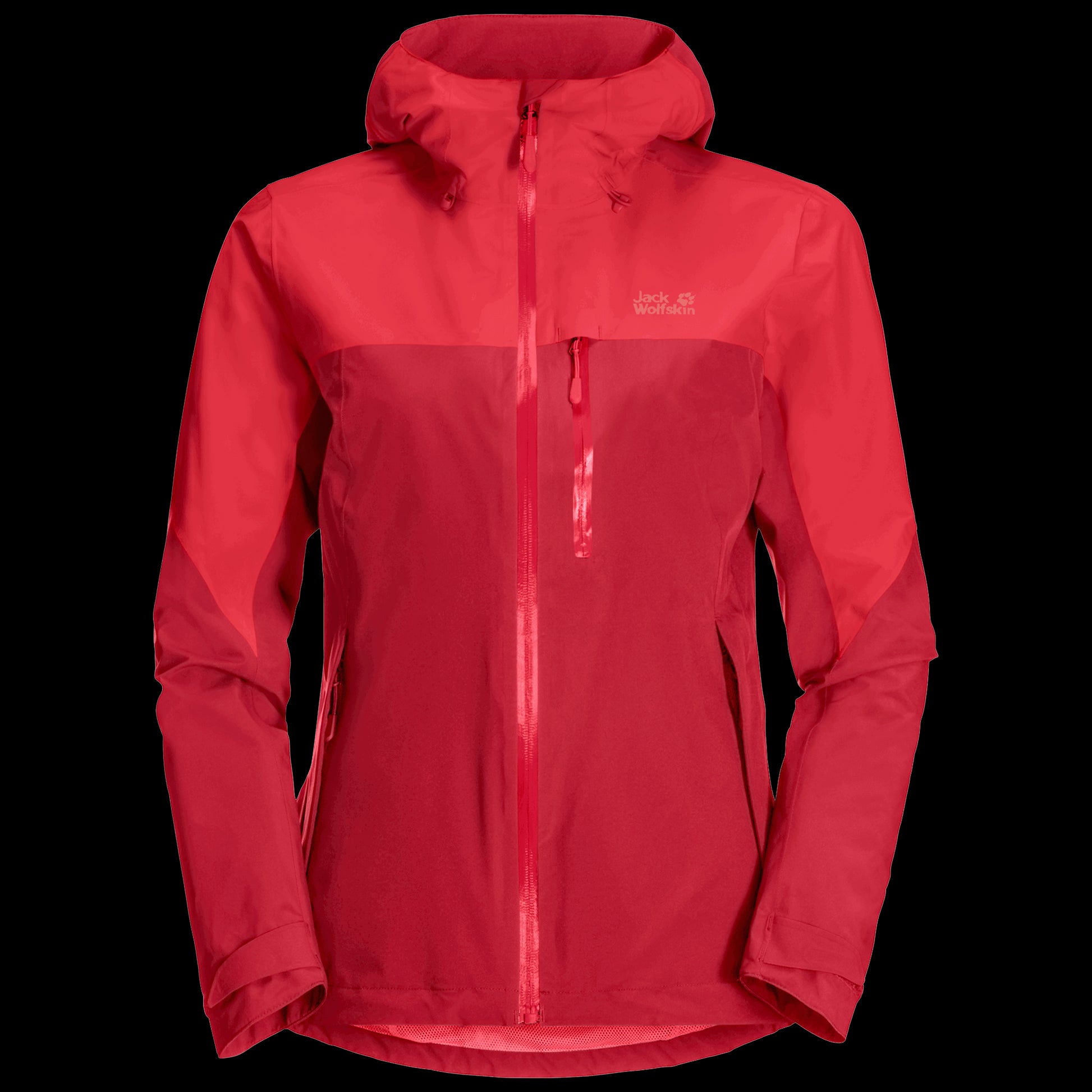 GO HIKE JACKET W - bright scarlet - S