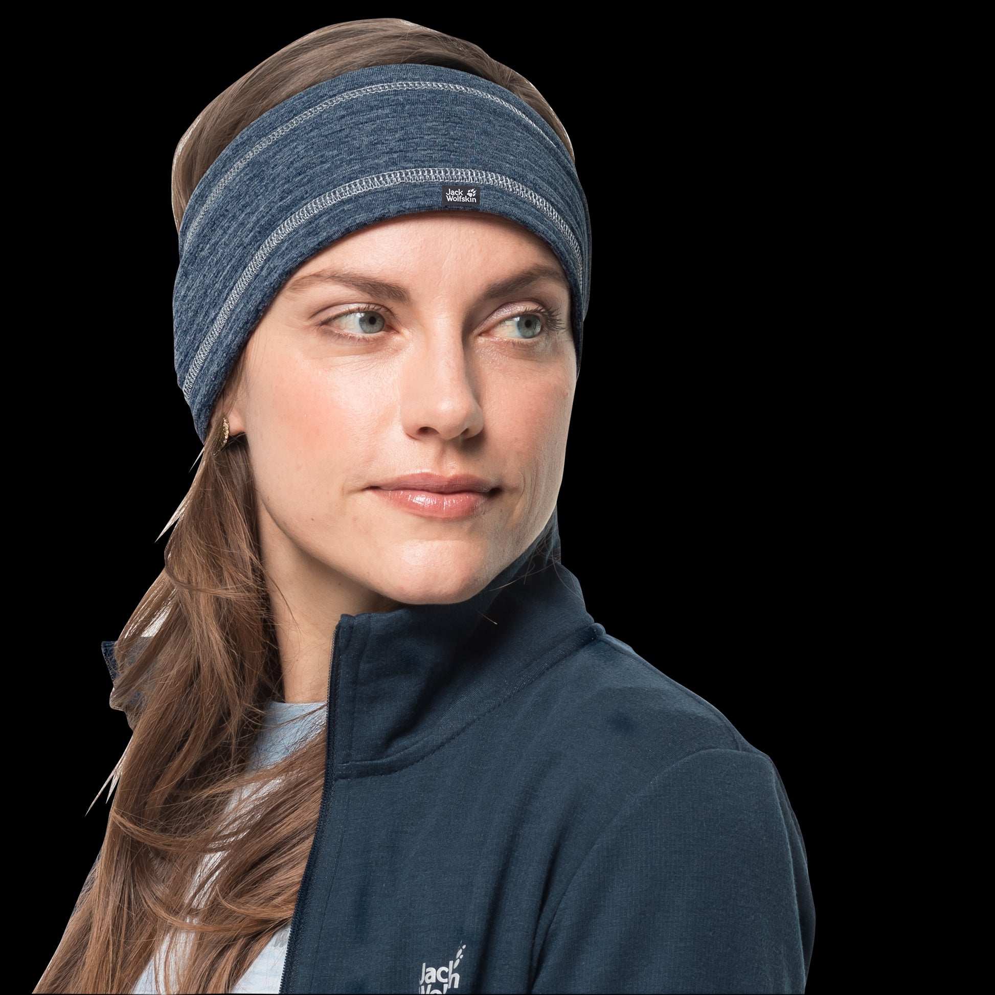 ACTIVE TONGARI HEADBAND - night blue - M