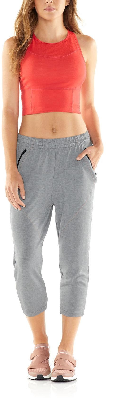 Momentum 3Q Pants Ws - fossil-snow hthr - XS