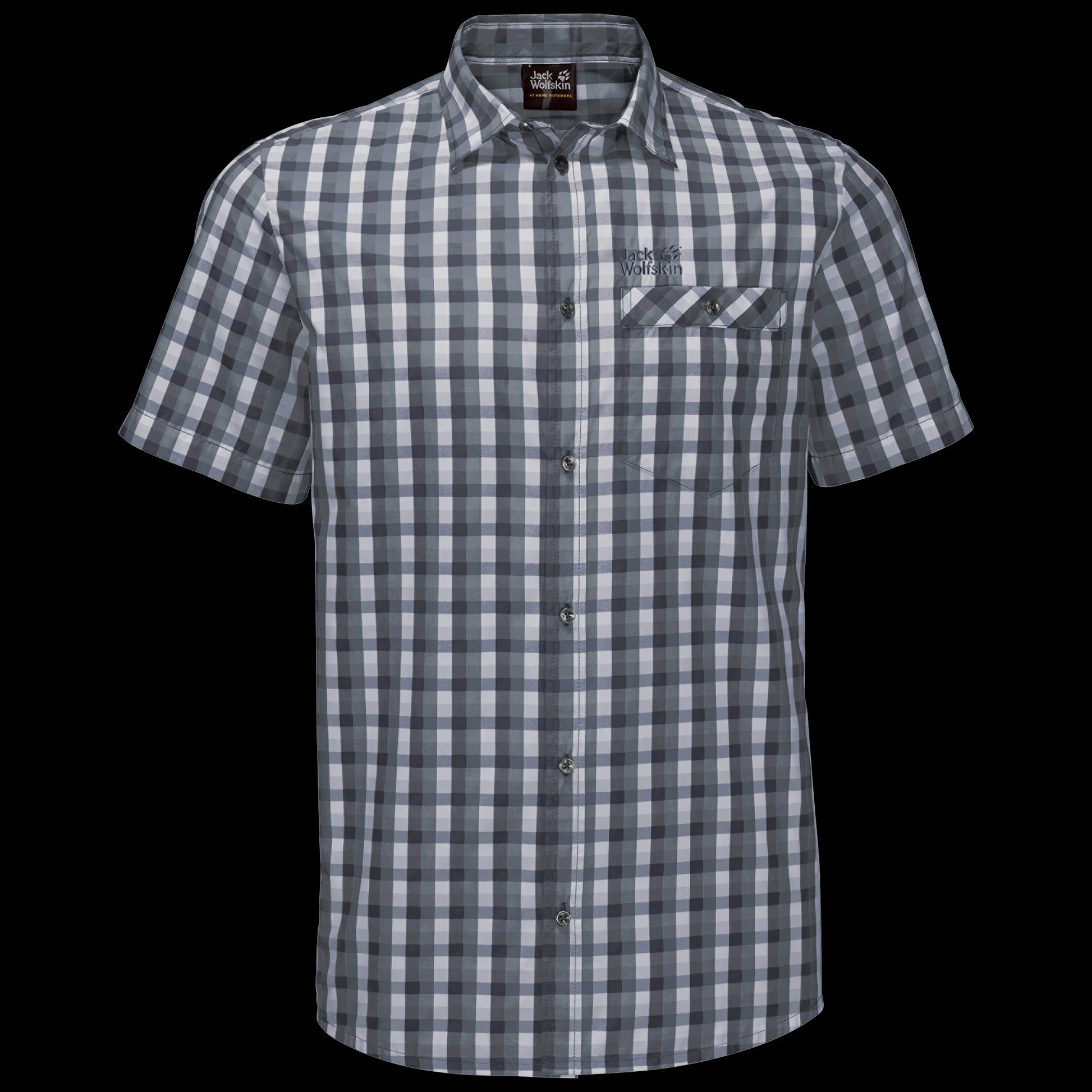 NAPO RIVER SHIRT - pebble grey checks - XXL