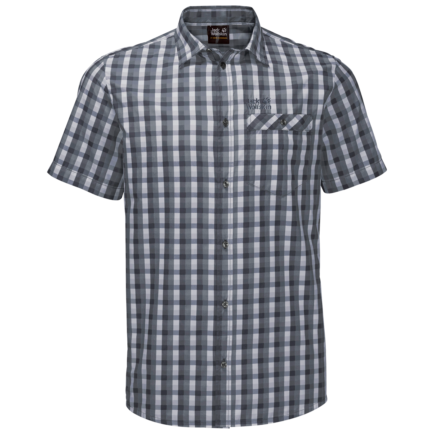 NAPO RIVER SHIRT - pebble grey checks - XXL