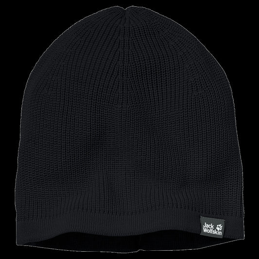 REAL KNIT BEANIE - Black - ONE SIZE (55-59CM)