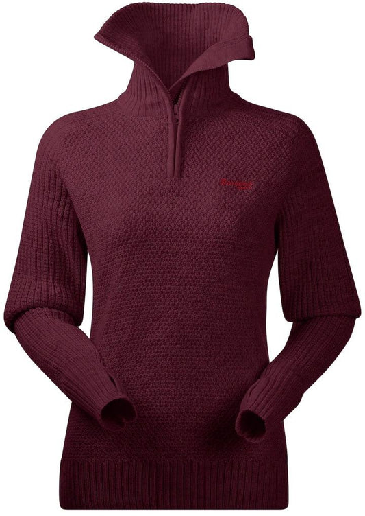 Ulriken Lady Jumper - zinfandelred mel - XL