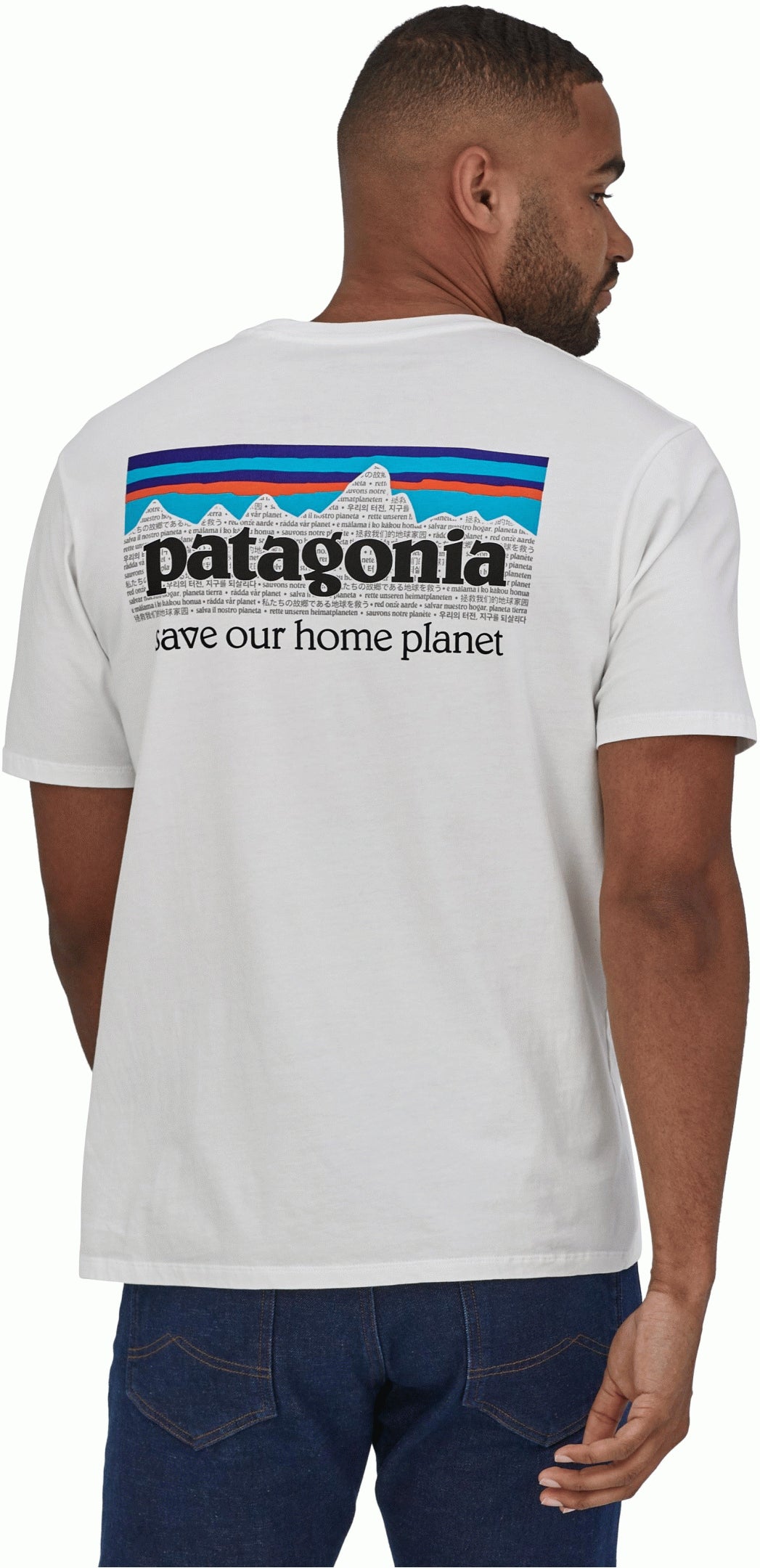 Men's P-6 Mission Organic T-Shirt - White - XXL
