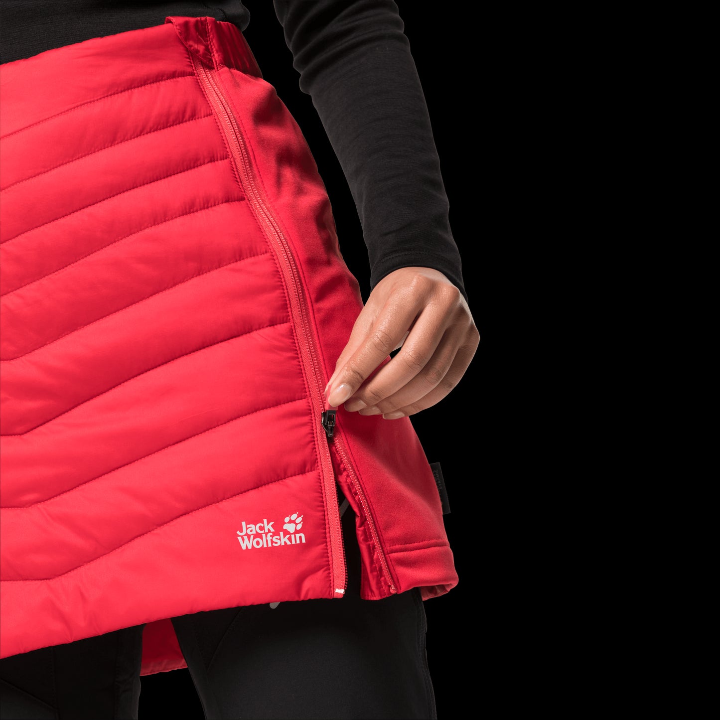 ATMOSPHERE SKIRT WOMEN - clear red - S