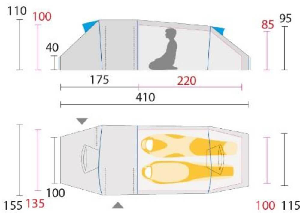LIGHTHOUSE II RT - steel blue - ONE SIZE