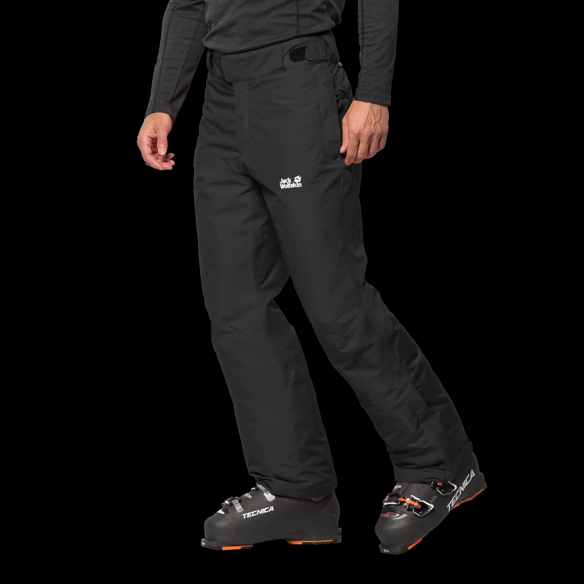 POWDER MOUNTAIN PANTS M - Black - 94