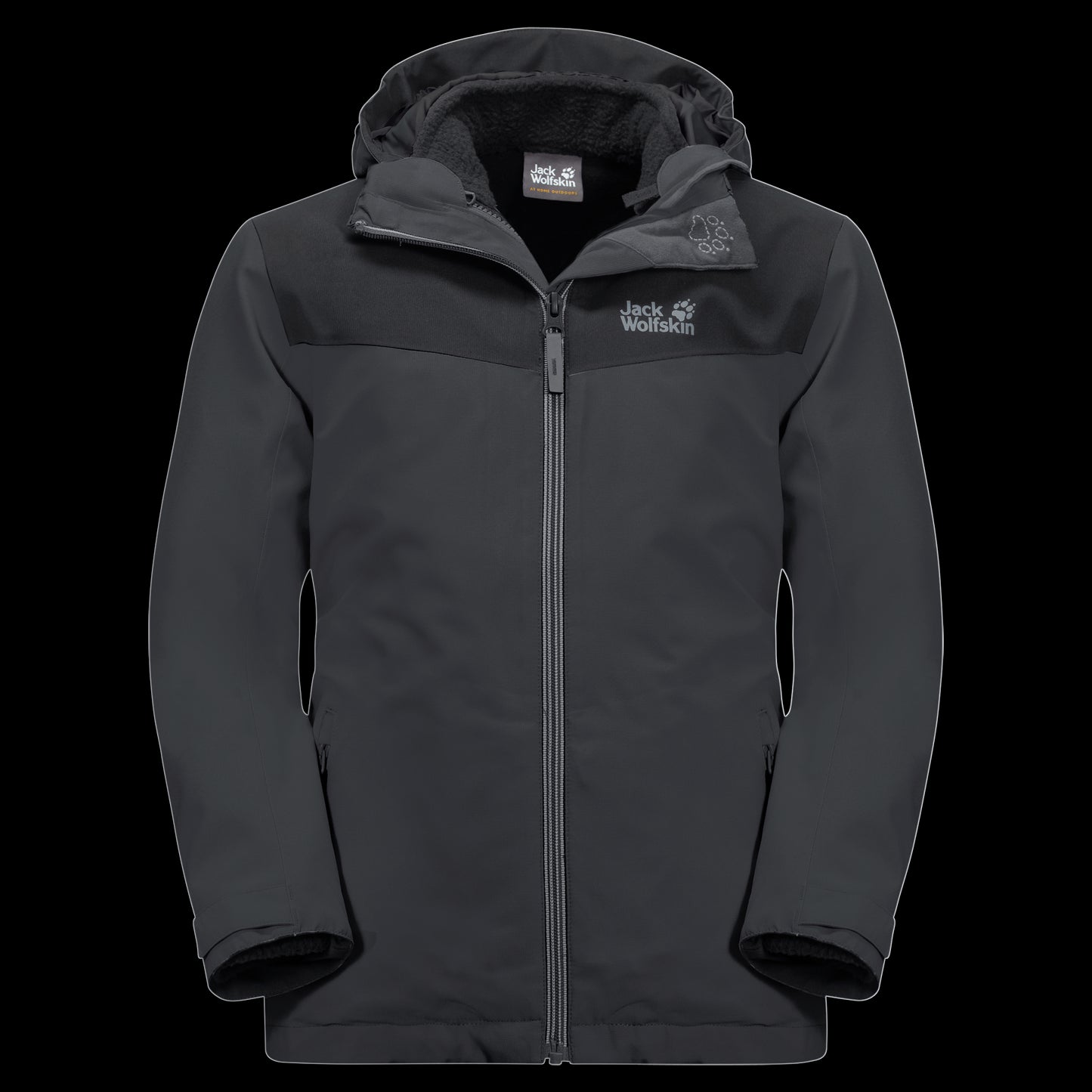 SNOWFROST 3IN1 JACKET K - phantom - 128