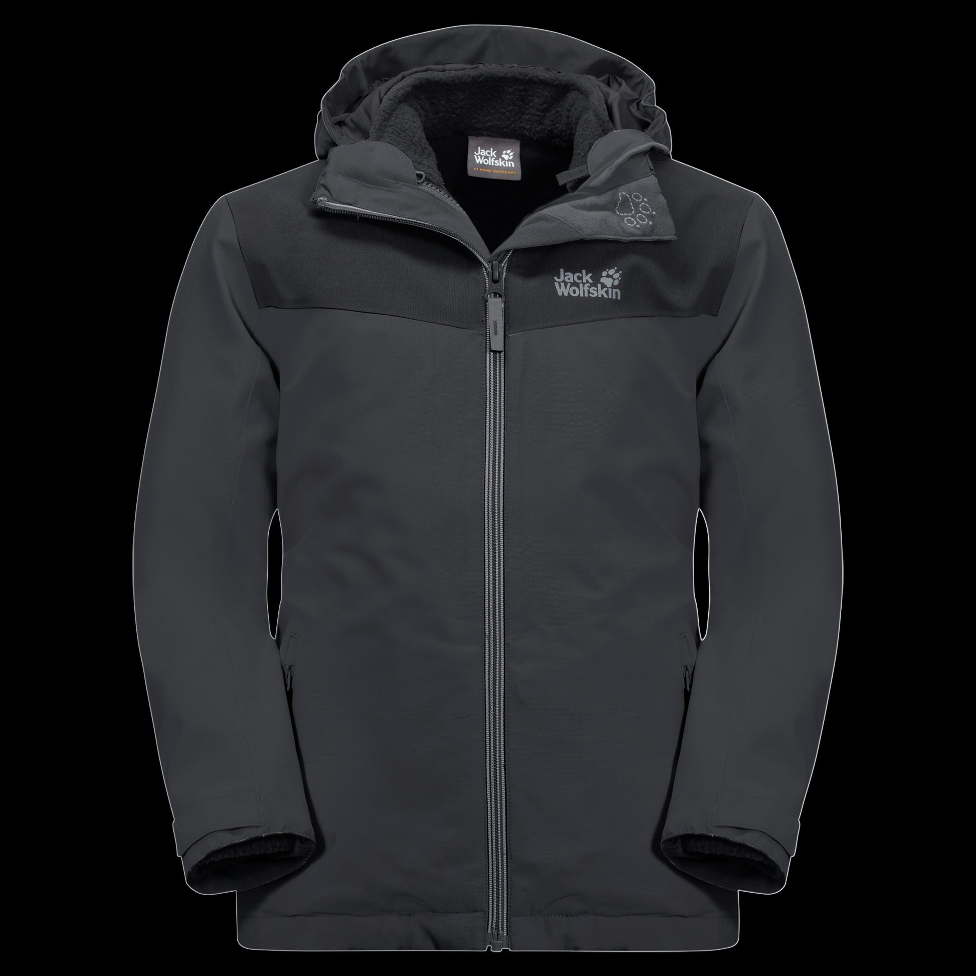 SNOWFROST 3IN1 JACKET K - phantom - 128