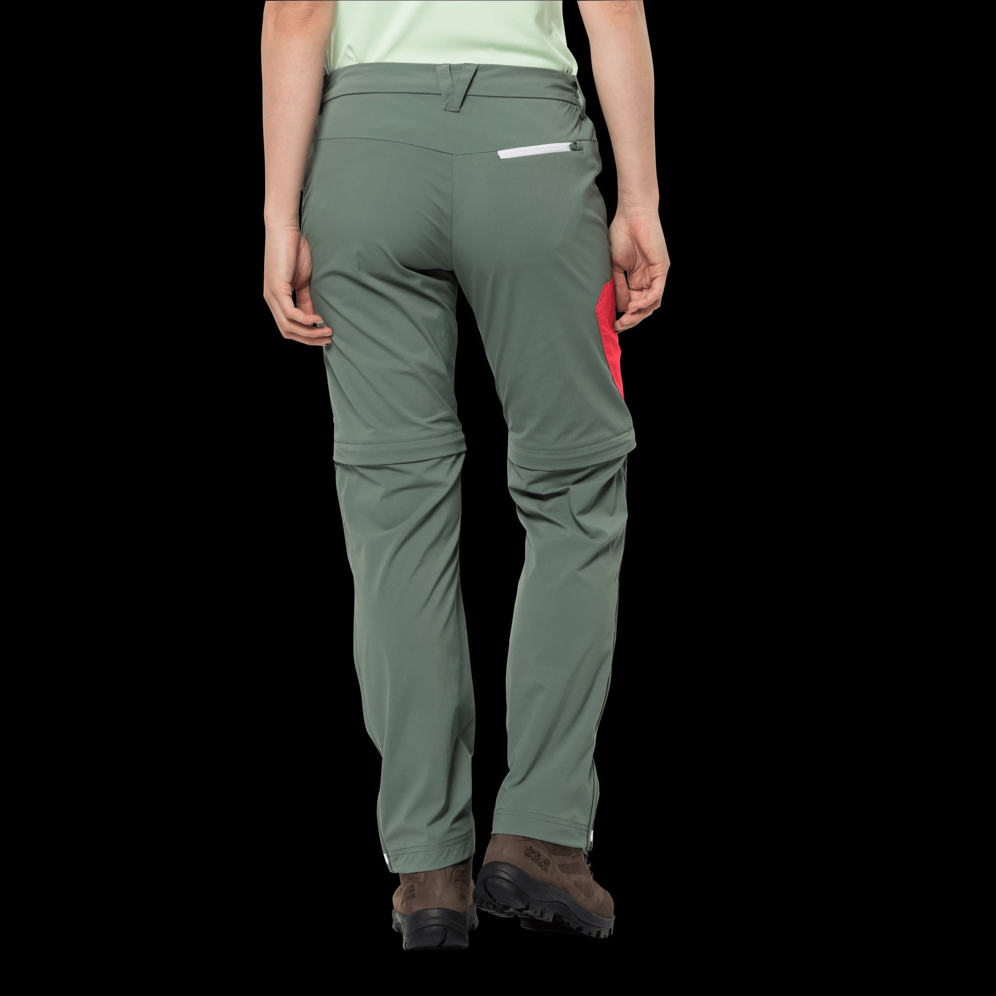 OVERLAND ZIP AWAY W - Hedge Green - 18