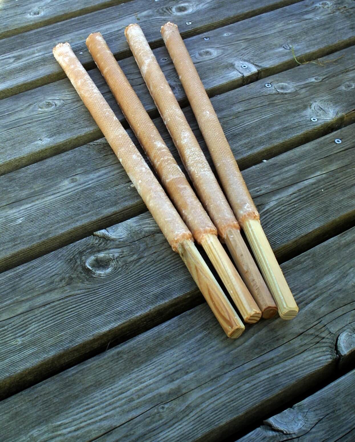 RELAGS Wachsfackel 4er Pack - - - -