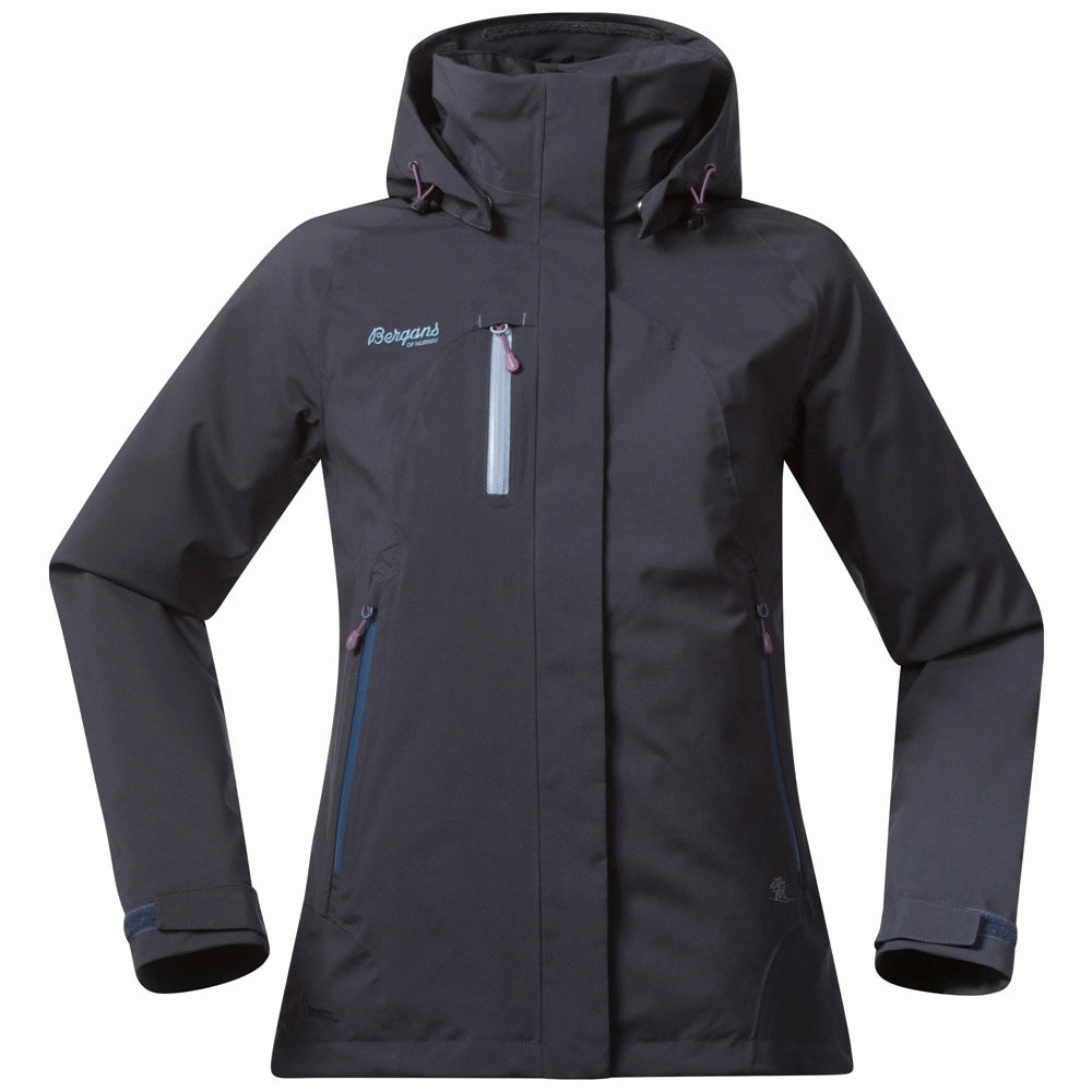 Flya Insulated Lady Jacket - night blue/dusty blue/dusty light blue - S