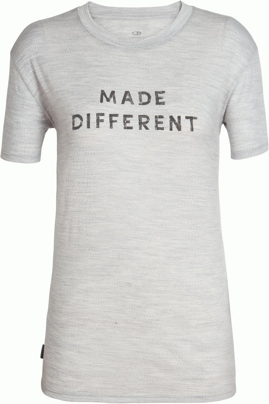 Tech Lite SS Crewe Wmns Made Different - blizzard/hthr - L