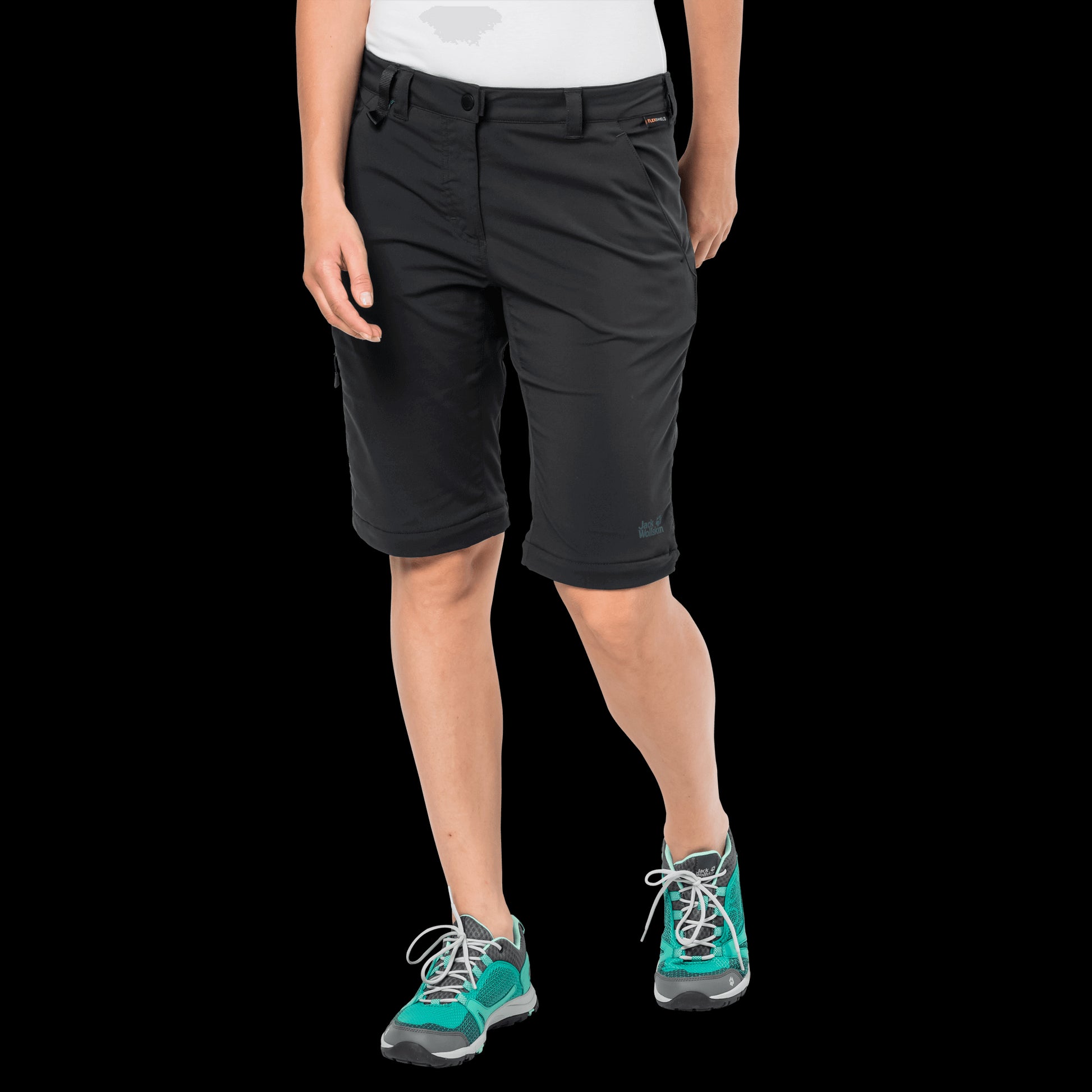 ACTIVATE LIGHT ZIP OFF WOMEN - Black - 42