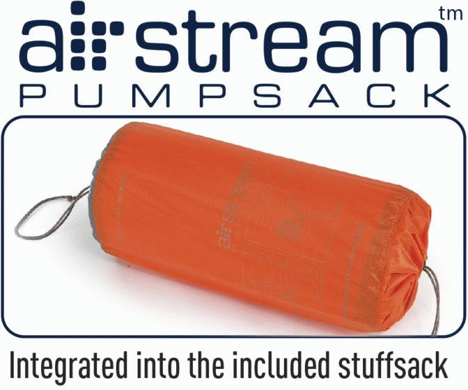 Ultralight Insulated Mat large - Orange - -