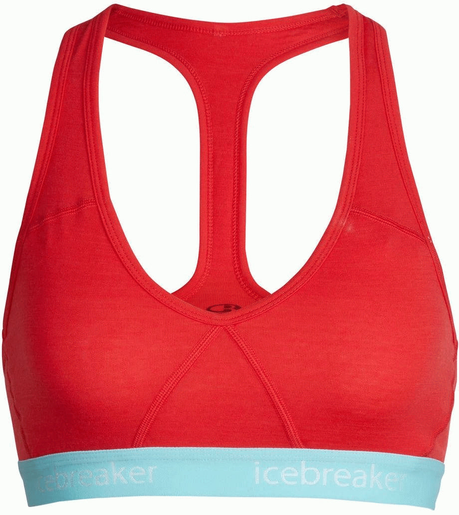 Sprite Racerback Bra - ember/aqua splash - XS