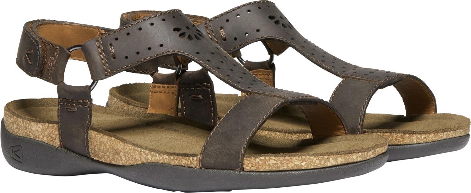 Kaci Ana T-Strap Sandal - dark earth - 5,5 US