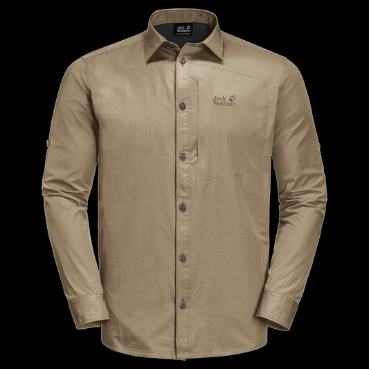 LAKESIDE ROLL-UP SHIRT M - sand dune - XXL