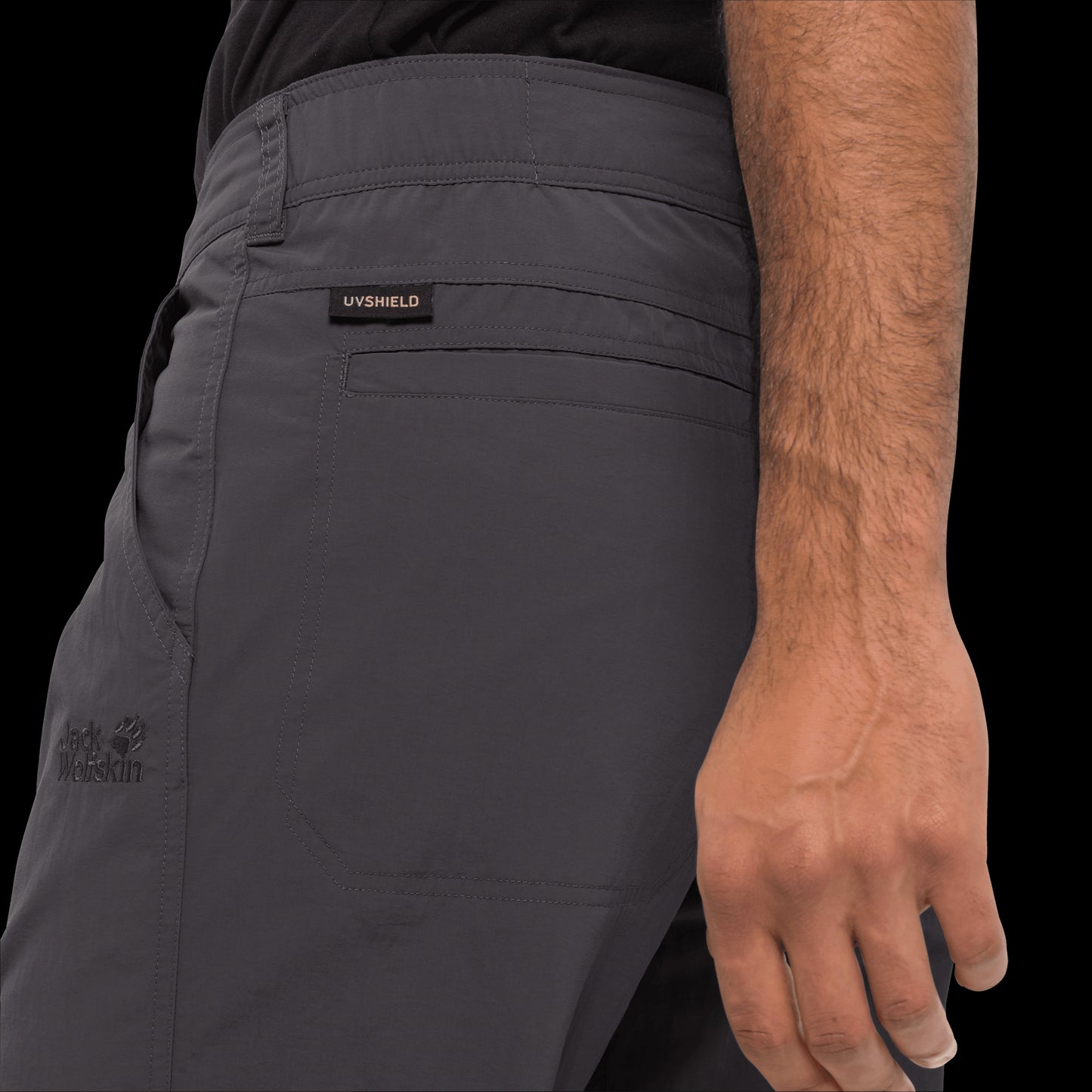 CANYON ZIP OFF PANTS - asphalt - 106