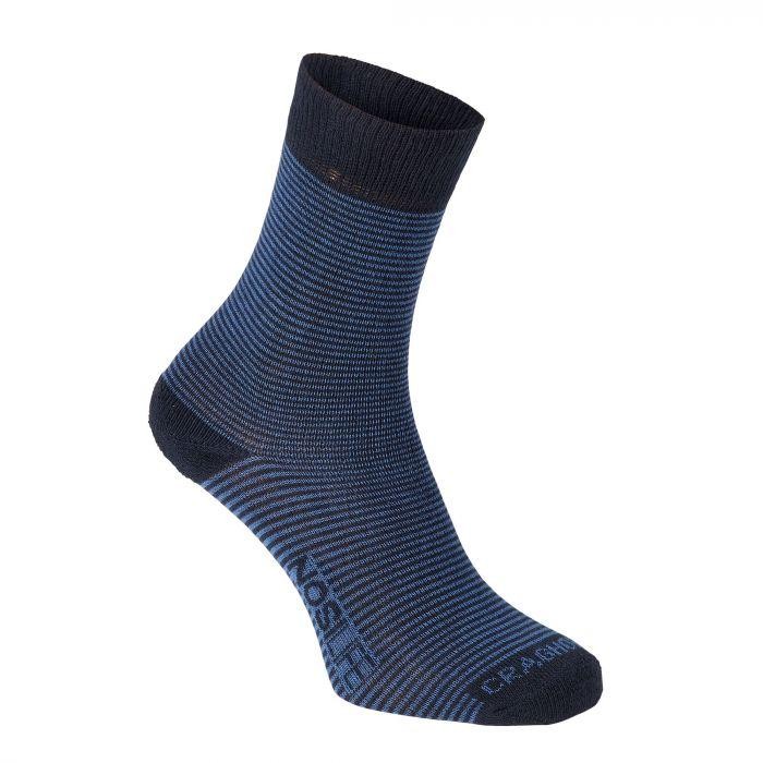 Nosilife Twin Pack Socks Ws - dark navy/soft denim - 35-38