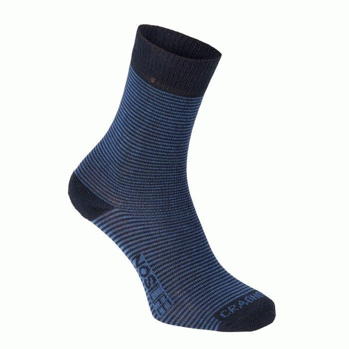 Nosilife Twin Pack Socks Ws - dark navy/soft denim - 35-38
