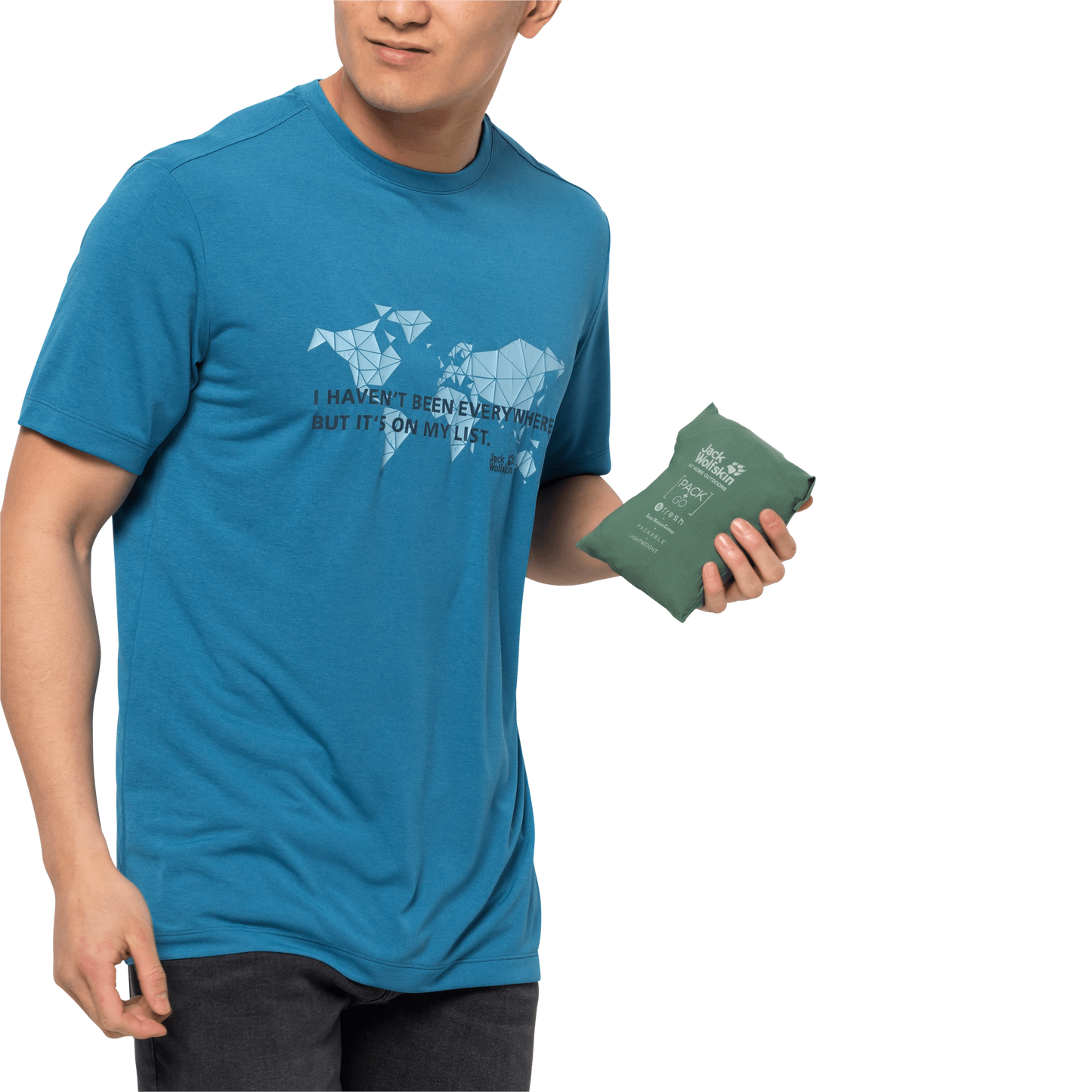 JWP LS SHIRT M - sage - M