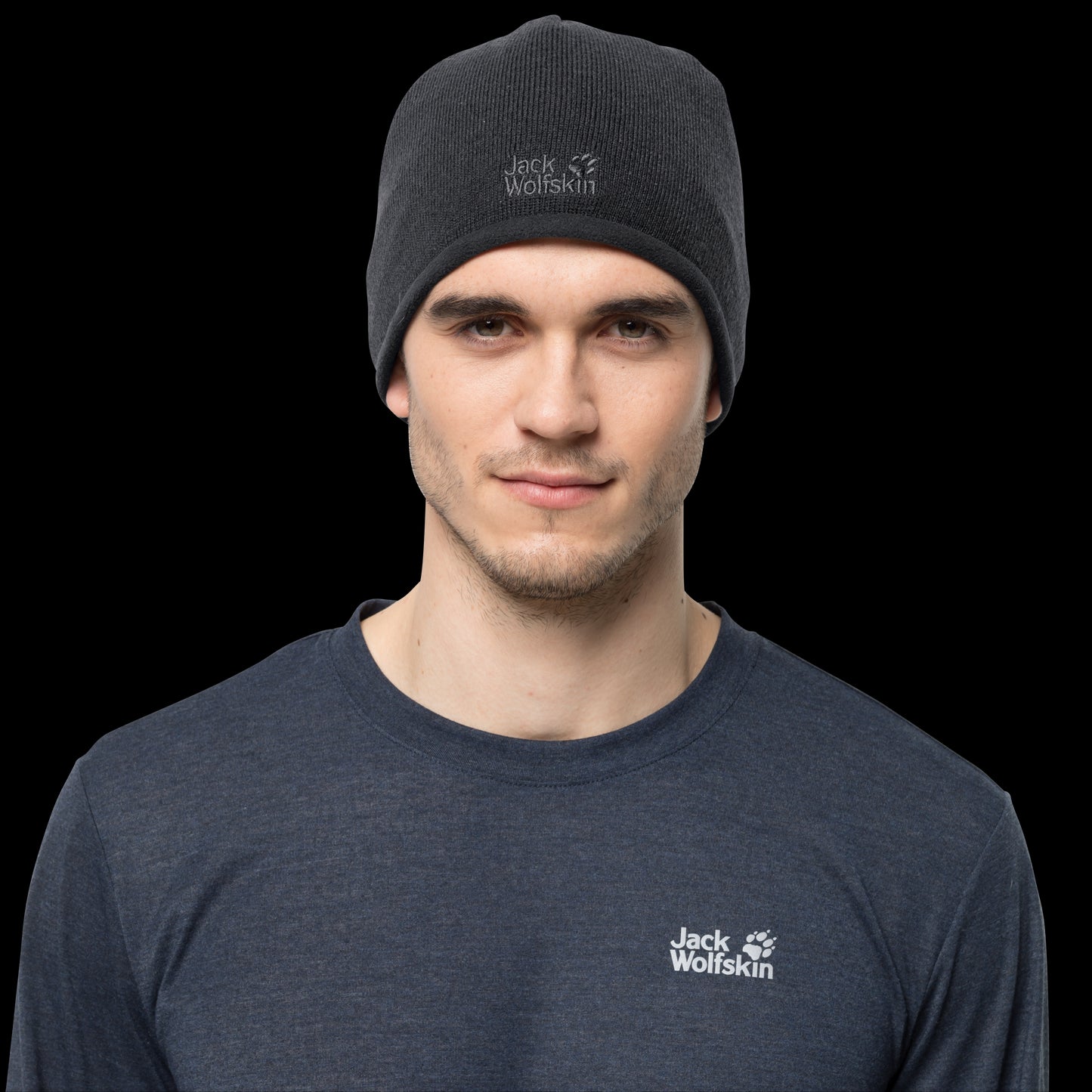 STORMLOCK LOGO KNIT CAP - black - M