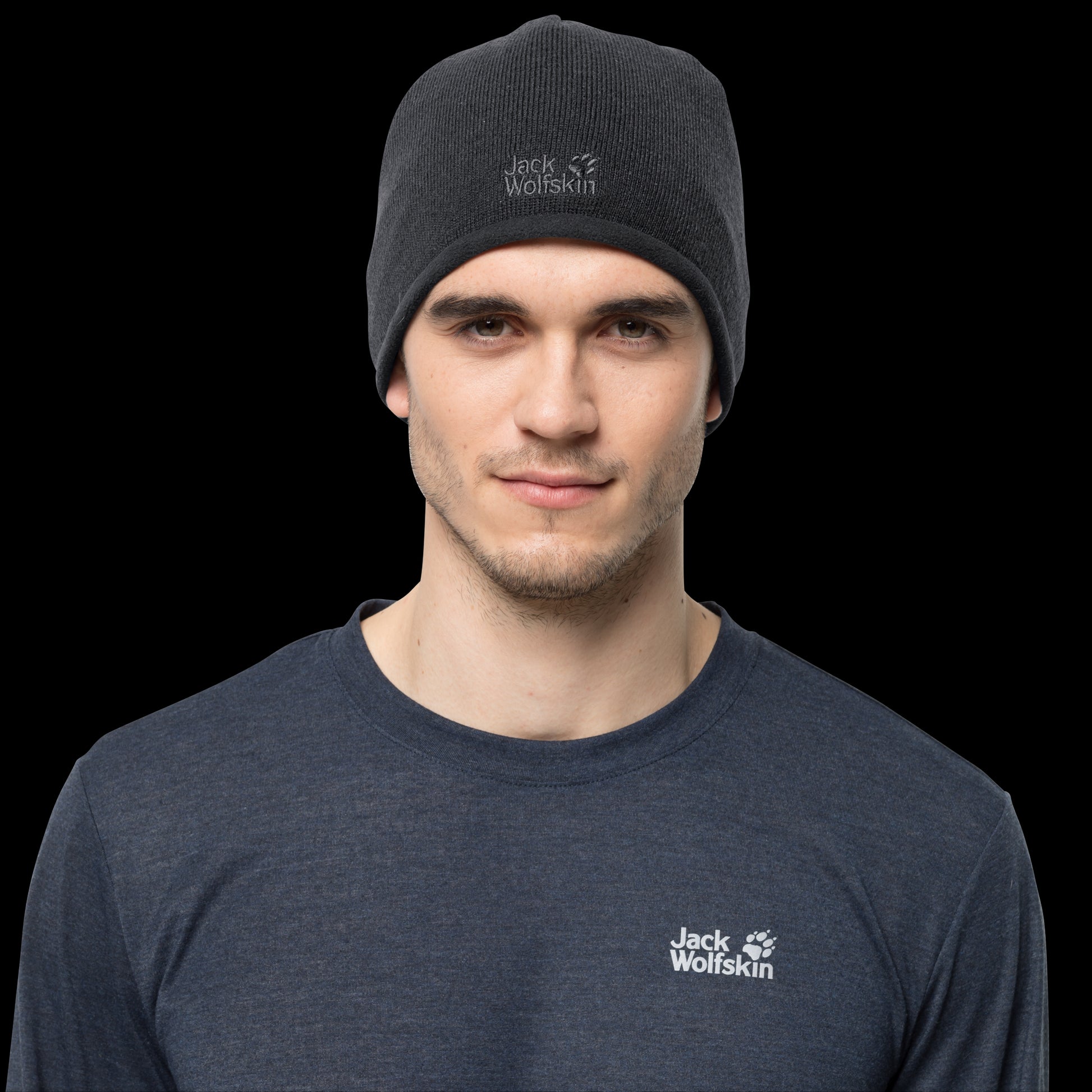 STORMLOCK LOGO KNIT CAP - black - M