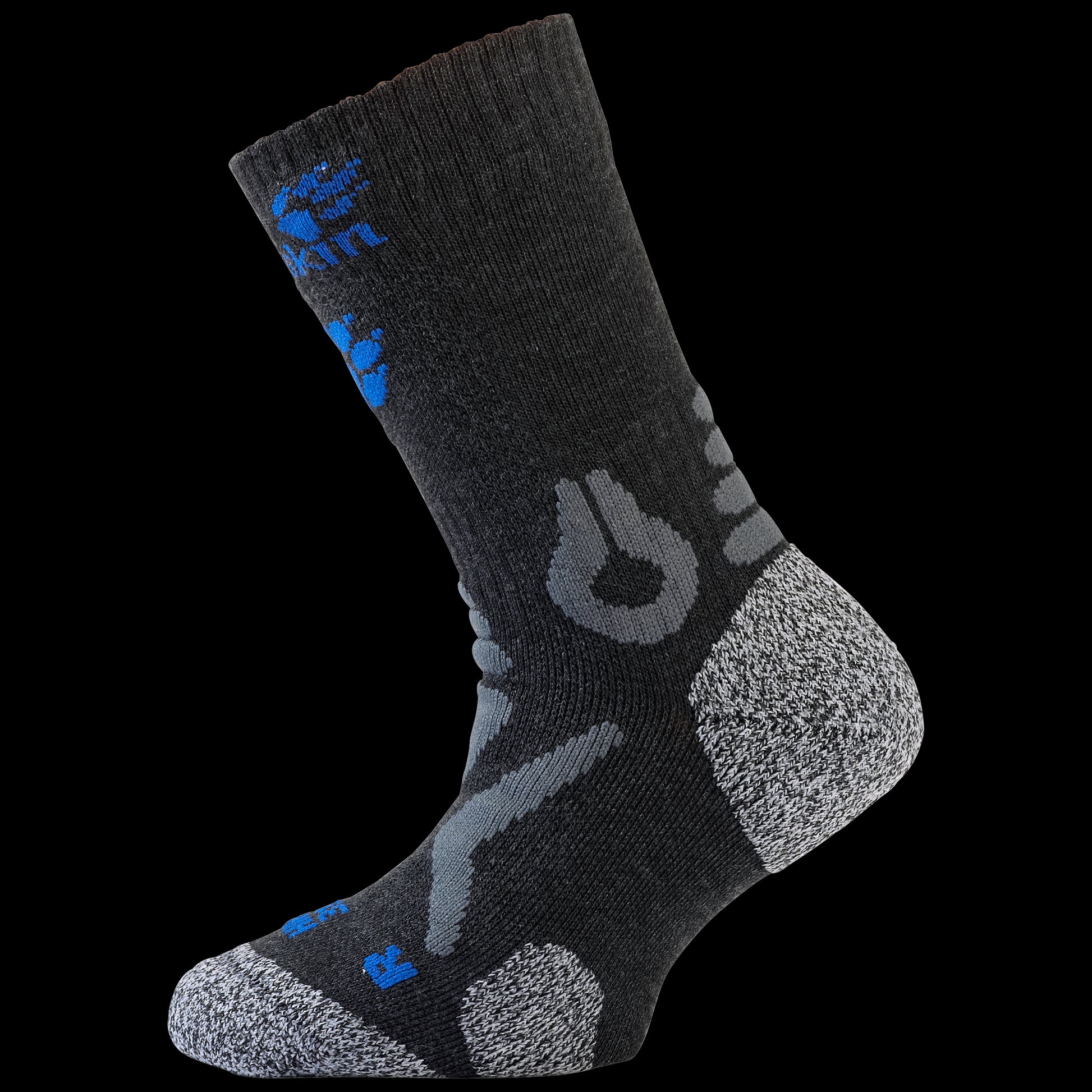 KIDS HIKING PRO CLASSIC CUT - dark grey - 28-30