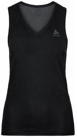 Fitted V-Neck Singlet Women - Black - S