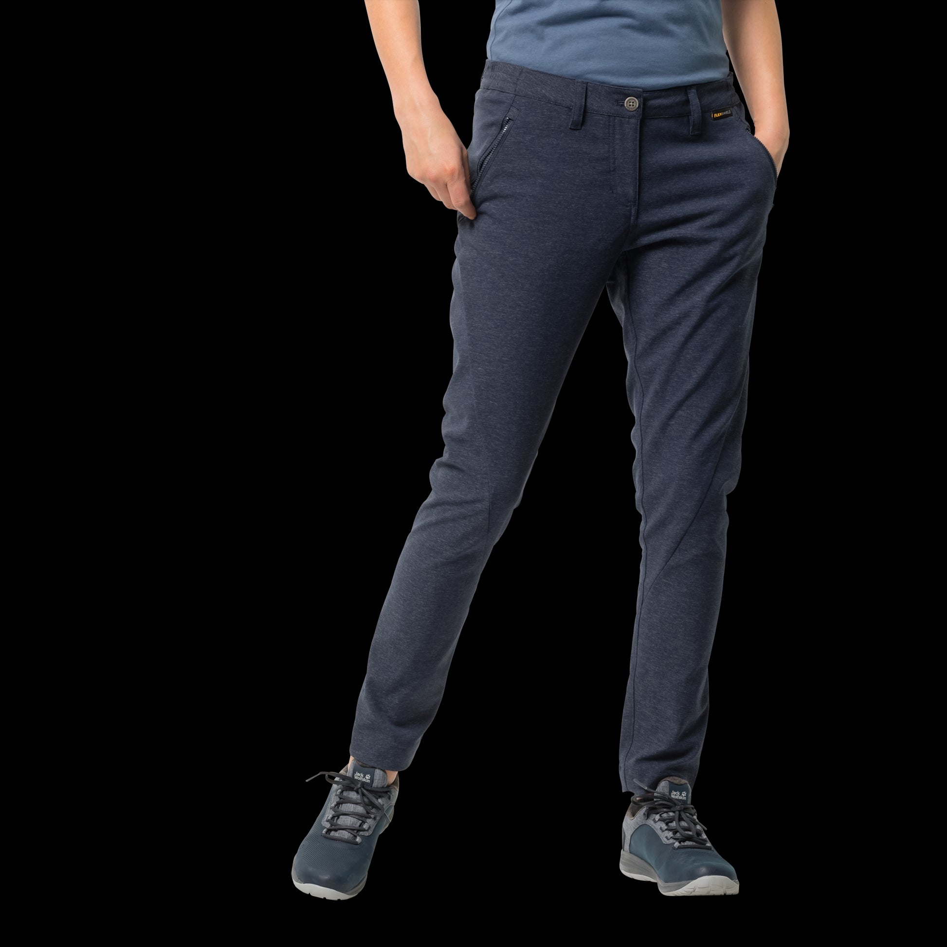 WINTER TRAVEL PANTS WOMEN - Midnight Blue - 19