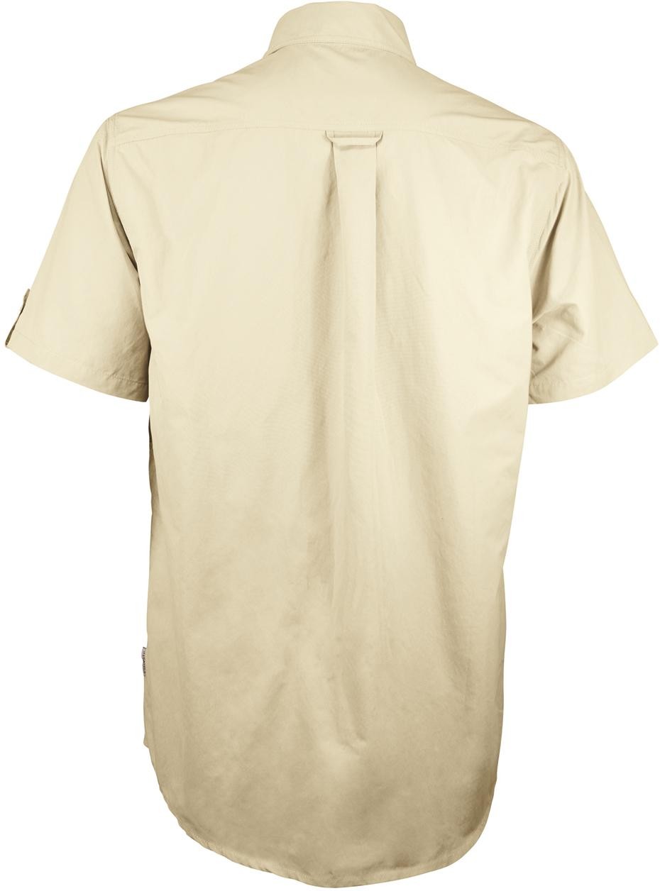 Eanes Herrenhemd Kurzarm - Sand - 46 Herren