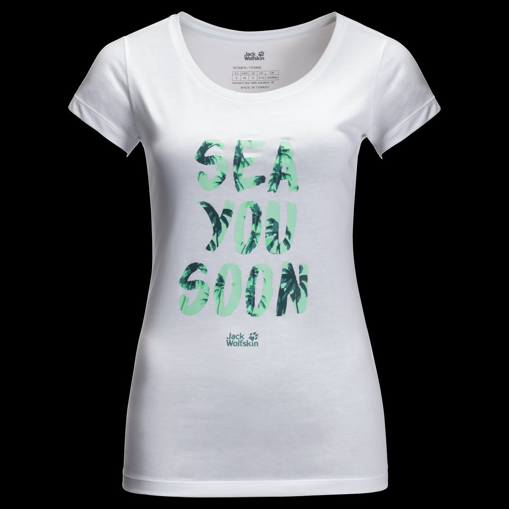 SEA YOU SOON T W - white rush - M