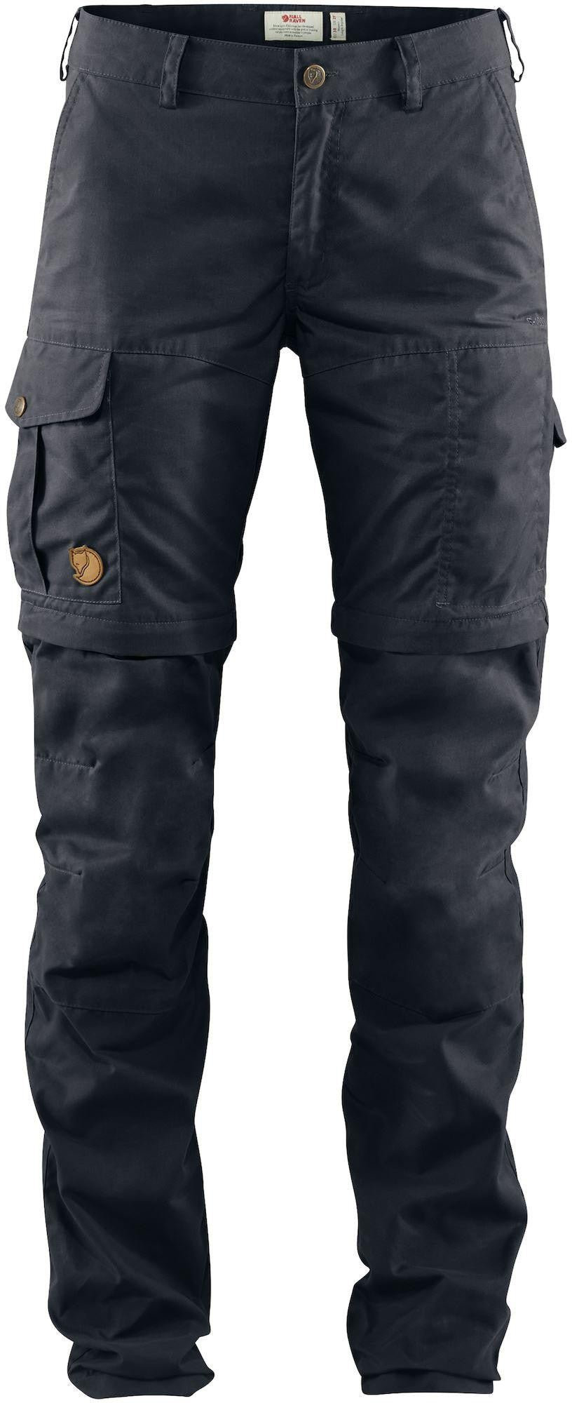 Karla Pro Zip-Off Trousers Ws - dark navy - 34 Damen