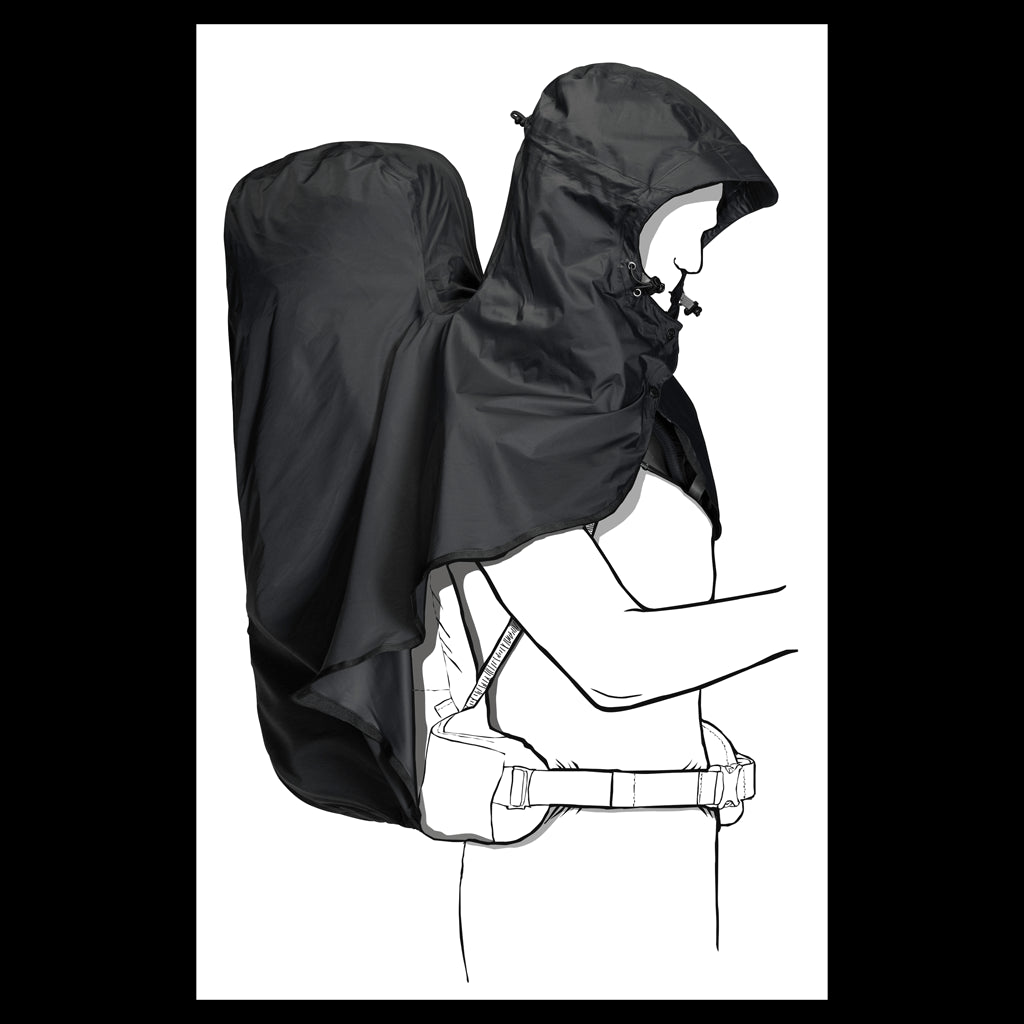 RAINCOVER 14-20L - phantom - ONE SIZE