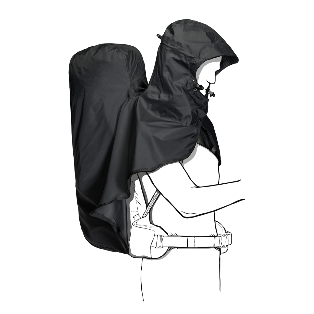 RAINCOVER 14-20L - phantom - ONE SIZE