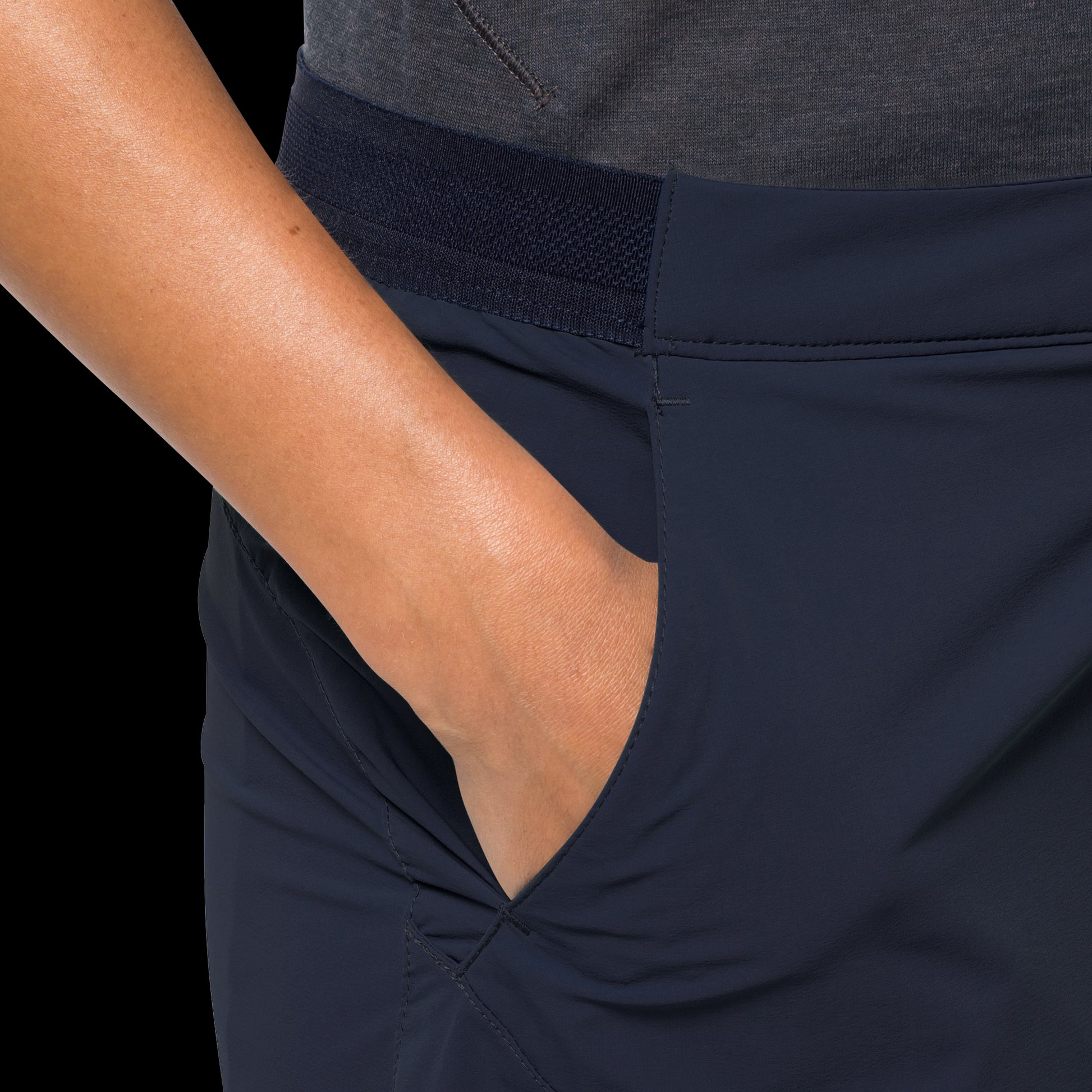 HILLTOP TRAIL SKORT W - Midnight Blue - 34