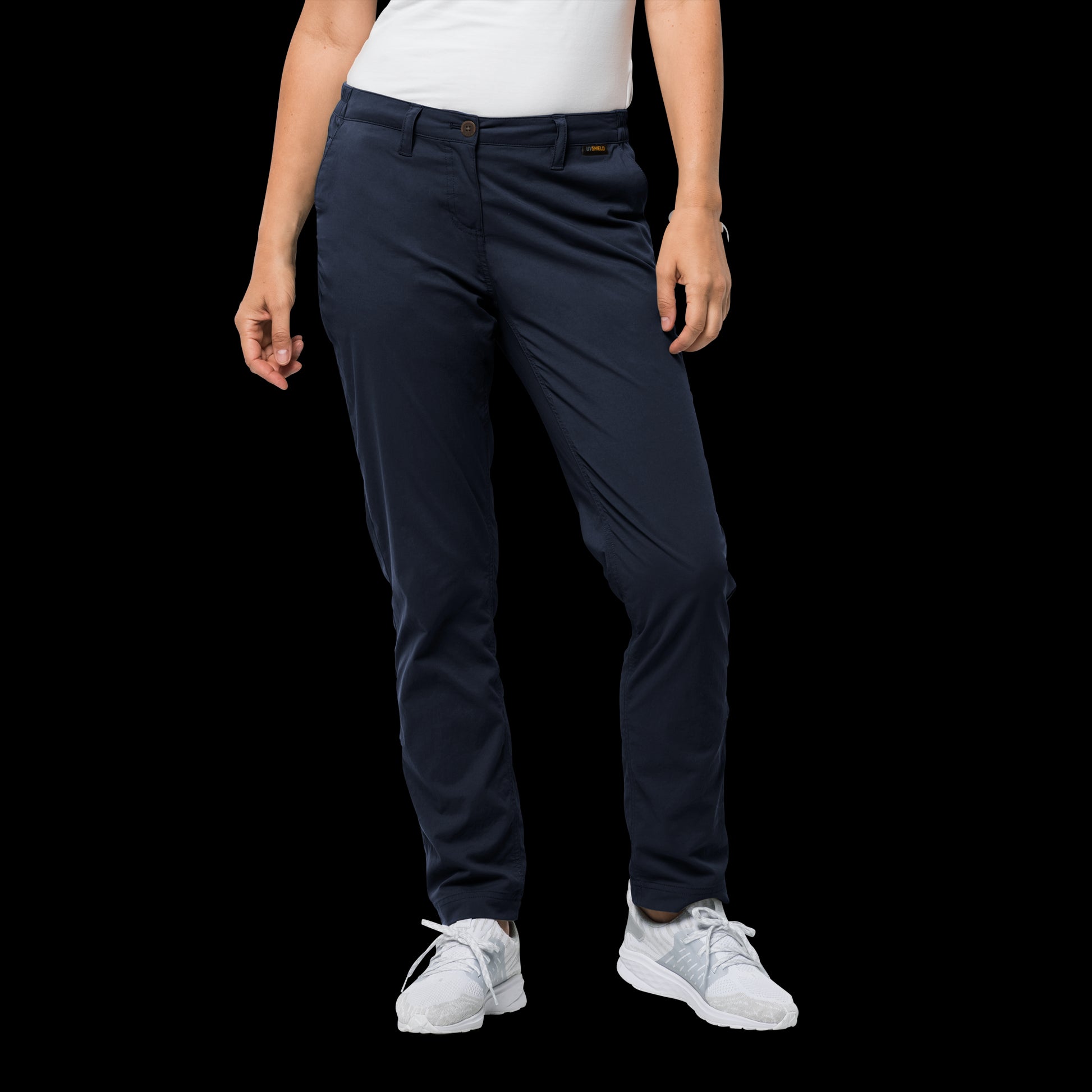 DESERT ROLL-UP PANTS W - Midnight Blue - 76