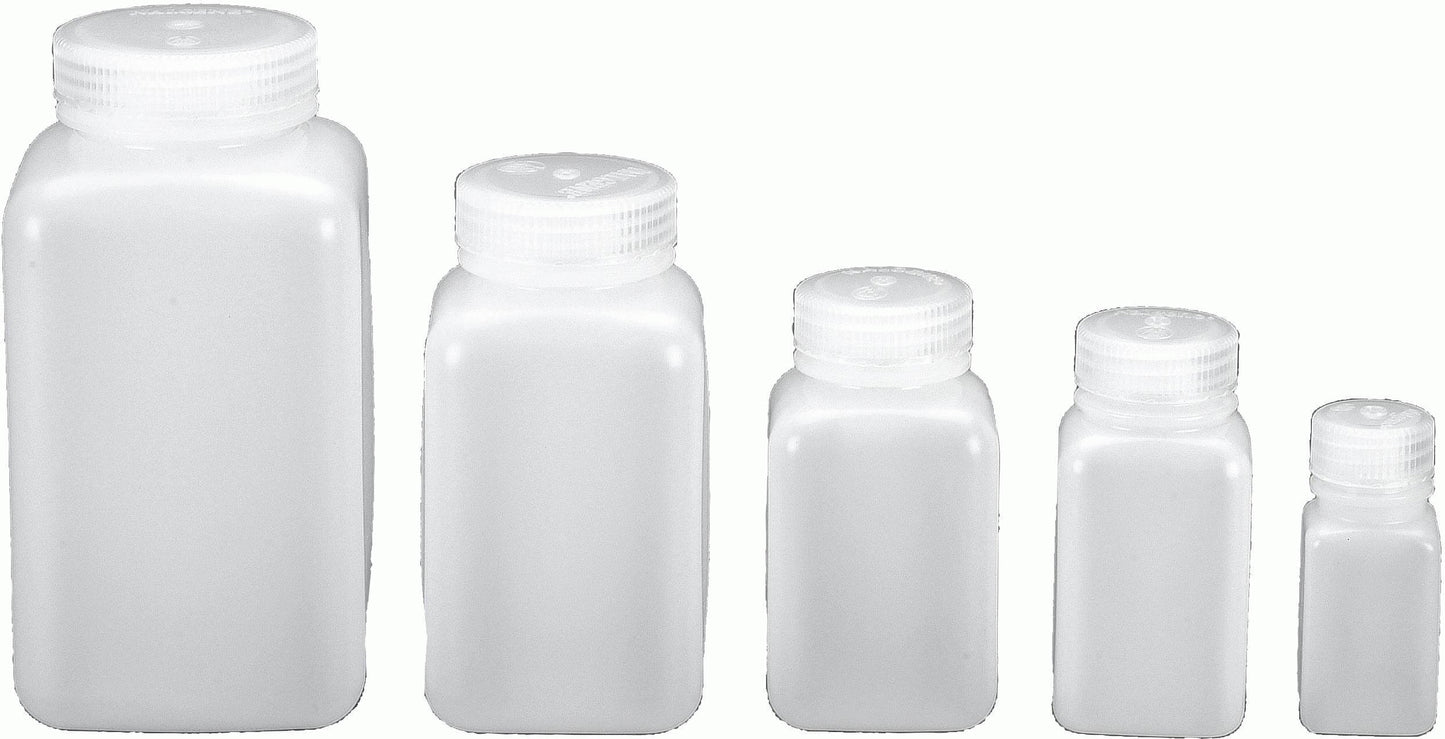 Weithalsflasche quader, 1000ml - - - -