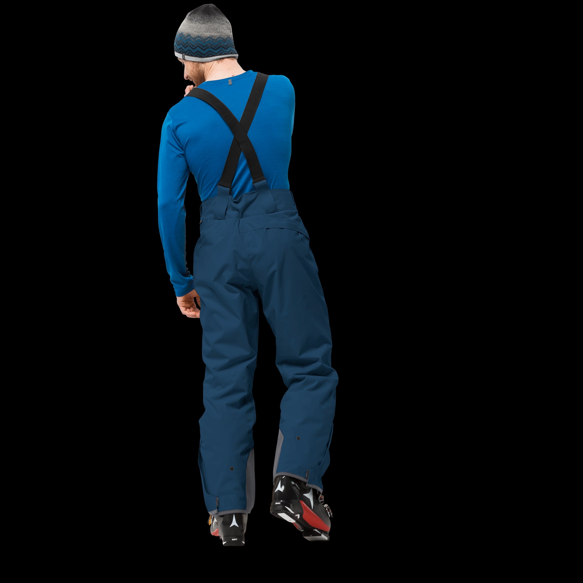 EXOLIGHT PANTS MEN - poseidon blue - 54