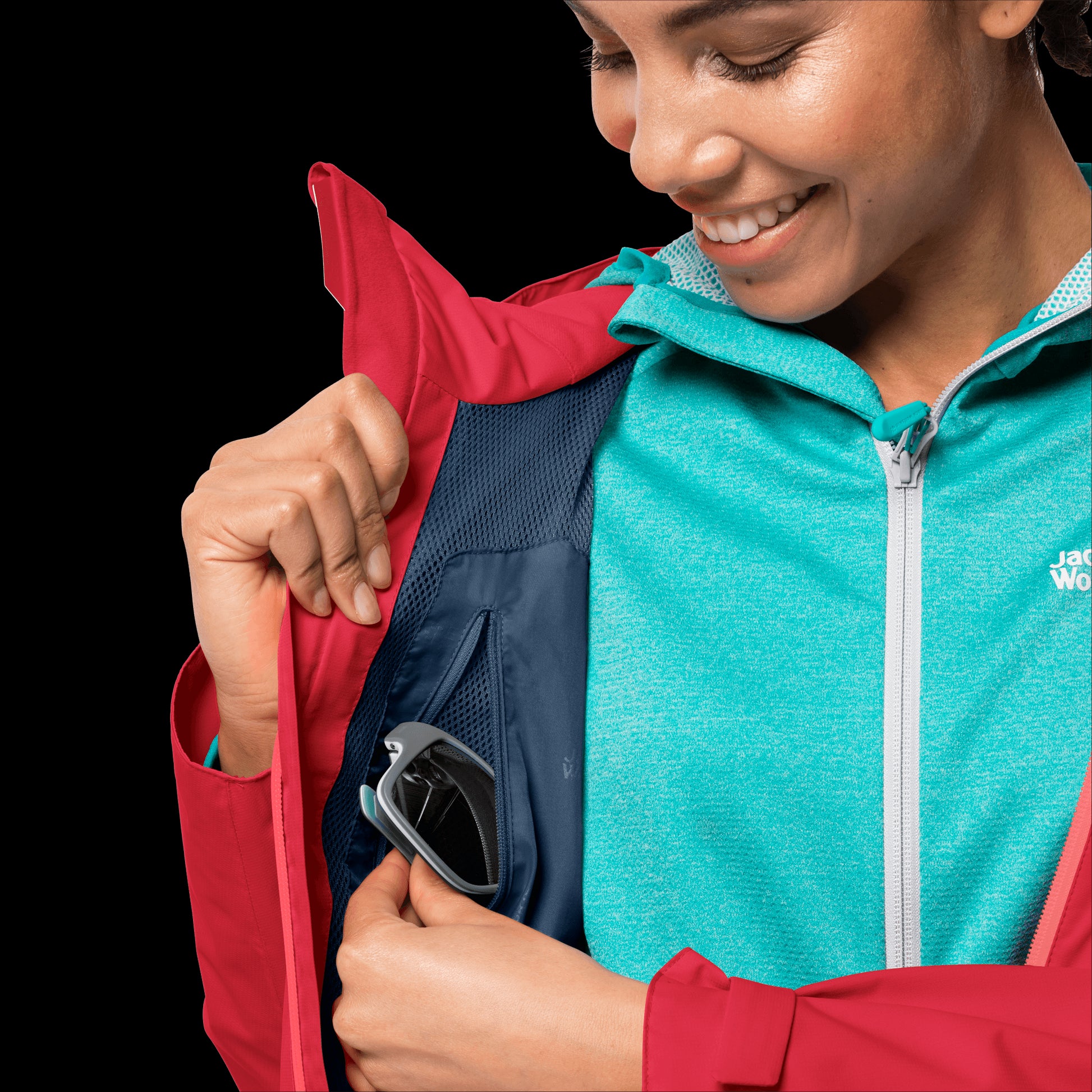 EAGLE PEAK JACKET W - tulip red - S