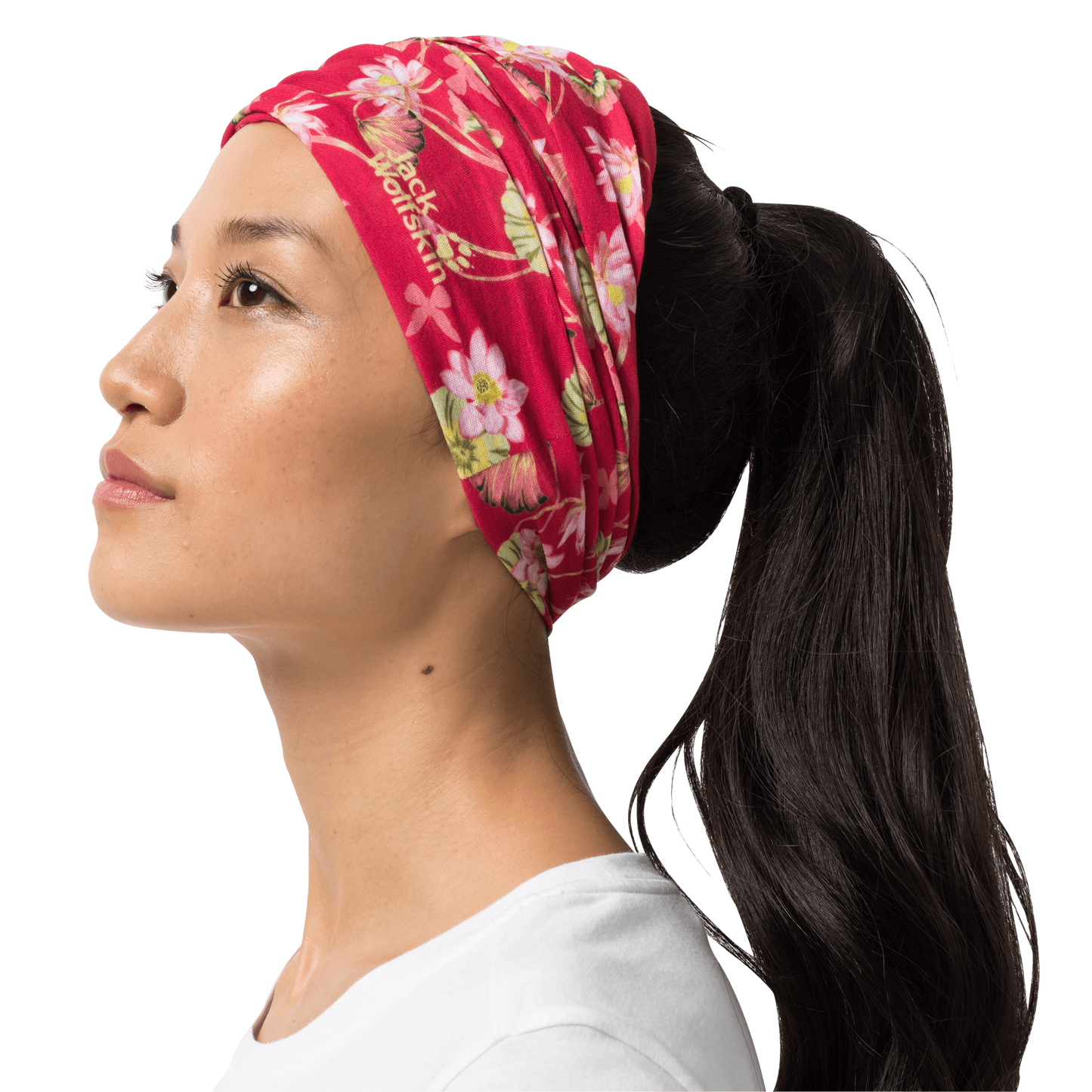 DECOR HEADGEAR - tulip red all over - ONE SIZE