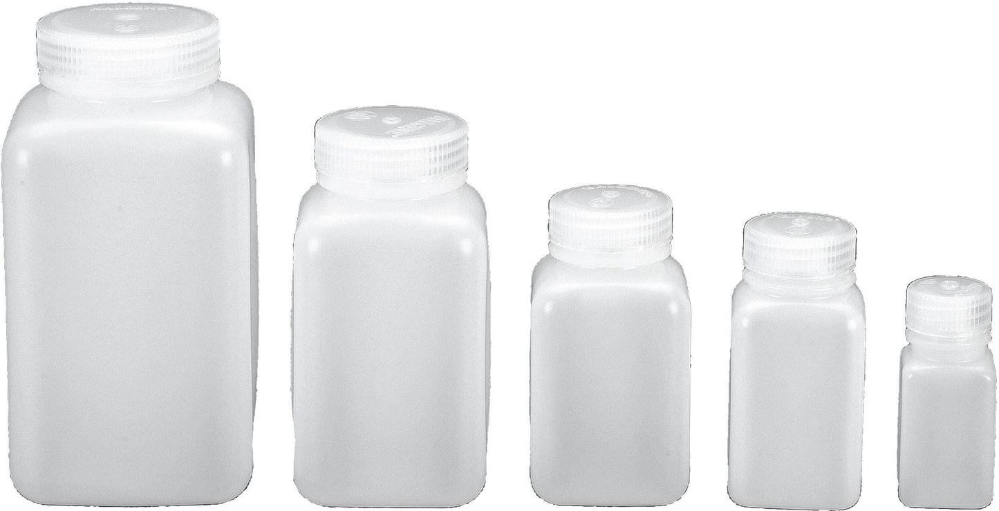 Weithalsflasche quader, 175ml - - - -