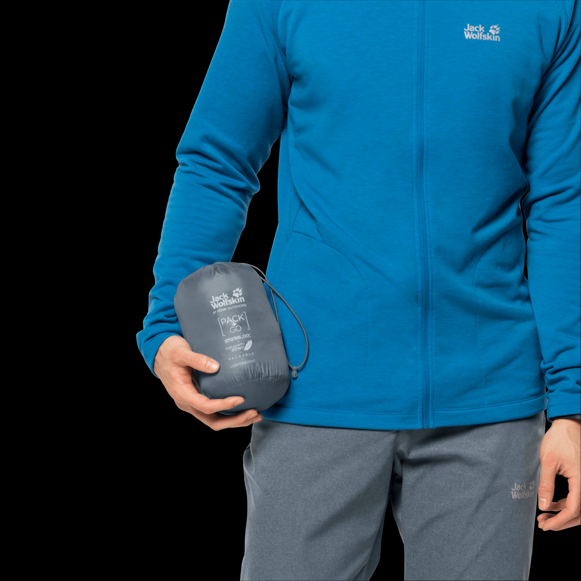 JWP DOWN M - storm grey - S