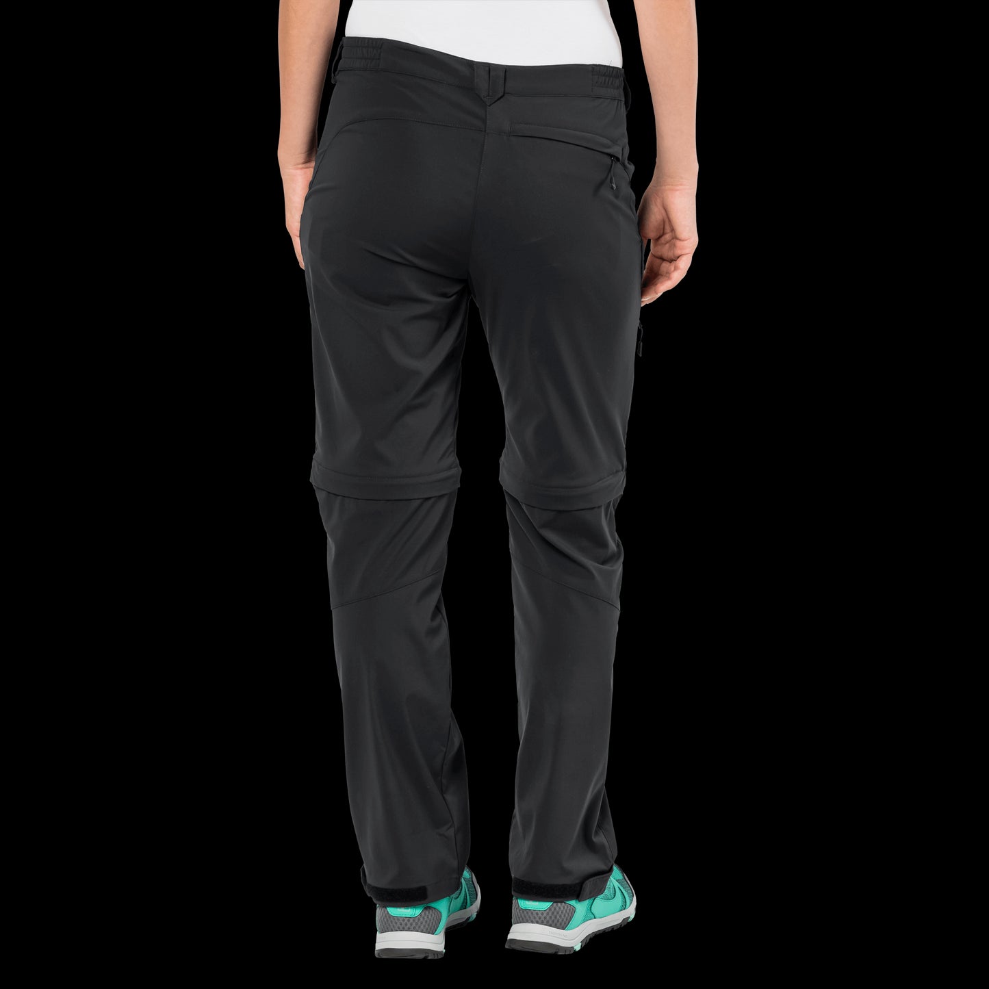 ACTIVATE LIGHT ZIP OFF WOMEN - Black - 42